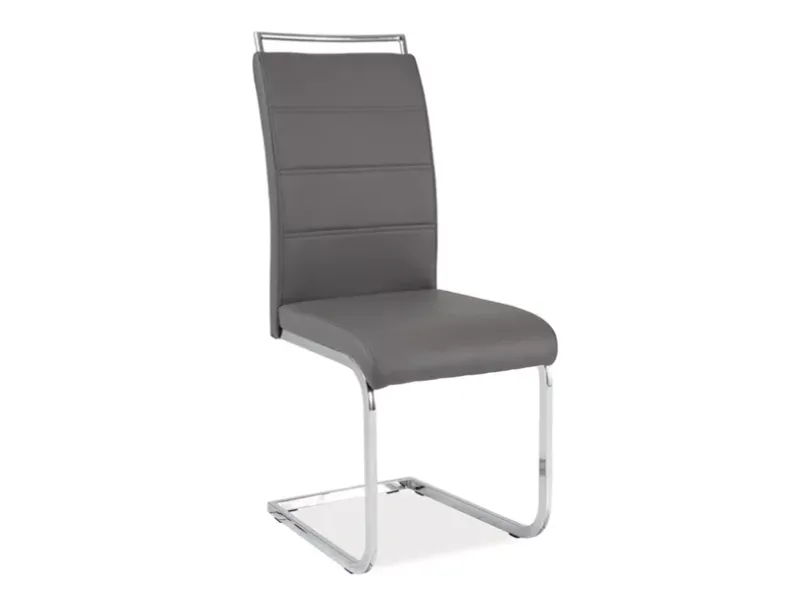 Кухонный стул SIGNAL H-441, серый фото №1
