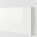 IKEA RINGHULT РИНГУЛЬТ, фронтальная панель ящика, глянцевый белый, 40x10 см 502.051.03 фото thumb №2