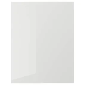 IKEA RINGHULT РИНГУЛЬТ, накладная панель, глянцевый светло-серый, 62x80 см 103.271.30 фото