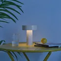 IKEA SOLVINDEN СОЛВИДЕН, настольная лампа, светодиодная, аккумулятор / внешний белый, 20 см 405.719.03 фото thumb №3