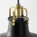 IKEA RANARP РАНАРП, подвесной светильник, черный, 38 см 203.909.51 фото thumb №4