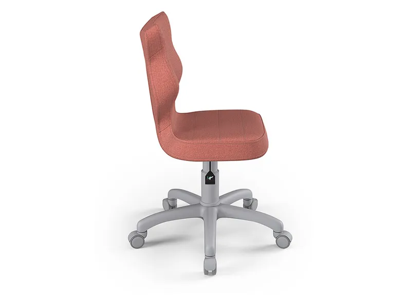 BRW Детский настольный стул розового цвета размер 4 OBR_PETIT_SZARY_ROZM.4_MONOLITH_08 фото №2