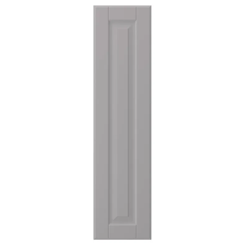 IKEA BODBYN БУДБІН, дверцята, сірий, 20x80 см 802.210.31 фото №1