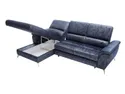 BRW Угловой диван Livorno с ящиком для хранения темно-синий велюр, Touch Me 8 NA-LIVORNO-L-G3_B84316 фото thumb №3