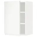 IKEA METOD МЕТОД, навесной шкаф с полками, белый / Воксторп матовый белый, 40x60 см 294.568.72 фото thumb №1