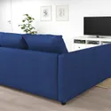 IKEA FRIHETEN ФРІХЕТЕН, кутов диван-ліжко із відд д/зберіг, СКІФТЕБУ синій 492.975.61 фото thumb №6