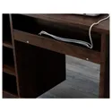 IKEA BRUSALI БРУСАЛИ, письменный стол, коричневый, 90x52 см 303.022.99 фото thumb №4