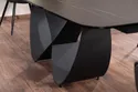 Стіл обідній розкладний SIGNAL Infinity Ceramic 160(240)х95 см, матовий чорний фото thumb №13