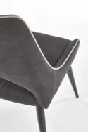 Кухонний стілець HALMAR K369 темно-сірий фото thumb №8