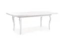 Кухонний стіл HALMAR MOZART 160-240/90 білий фото thumb №10