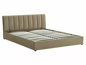 Кровать двуспальная SIGNAL Montreal 160x200 см, бежевый фото