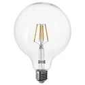IKEA LUNNOM ЛУННОМ, светодиодная лампочка E27 470 лм, может быть тонированным / прозрачным стеклом, 125 мм 105.393.68 фото thumb №1