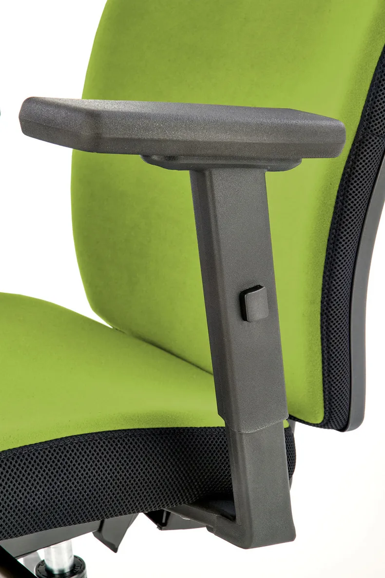 Крісло комп'ютерне офісне обертове HALMAR POP, чорний/зелений фото №7