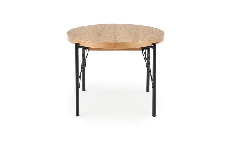Розкладний стіл HALMAR INFERNO 100-300х100 см, натуральний дуб - чорний фото №1