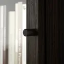 IKEA BILLY БІЛЛІ / OXBERG ОКСБЕРГ, книжкова шафа зі склян дверц 895.819.10 фото thumb №4