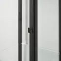 IKEA BLÅLIDEN БЛОЛІДЕН, шафа зі скляними дверцятами, чорний, 35x32x151 см 005.205.19 фото thumb №6