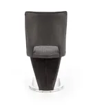 Кухонний стілець HALMAR K441 сірий/чорний фото thumb №5