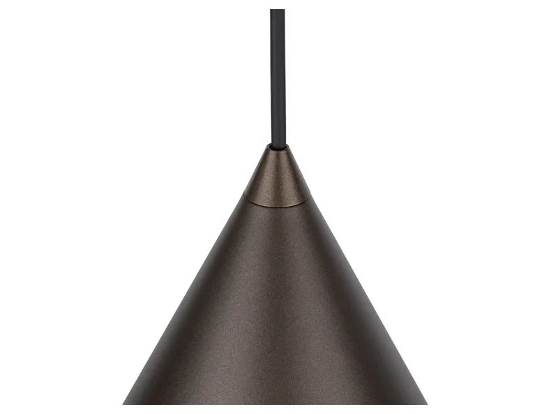 BRW Подвесной светильник Cono коричневый 32 см металл 095086 фото №4