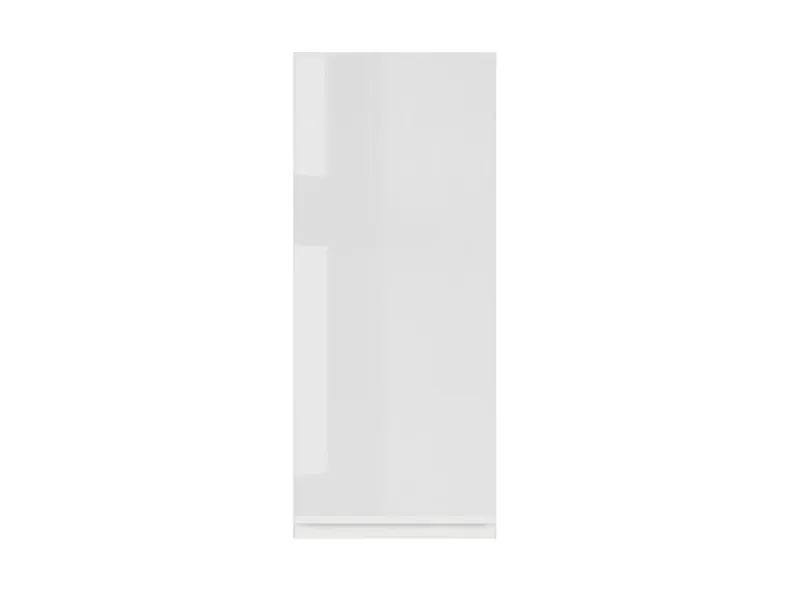BRW Верхня кухонна шафа 30 см зліва глянцевий білий, альпійський білий/глянцевий білий FH_G_30/72_L-BAL/BIP фото №1