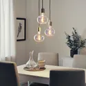 IKEA MOLNART МОЛНАРТ, светодиодная лампочка E27 260 лм, Многоцветный в форме эллипса, 150 мм 405.404.45 фото thumb №3