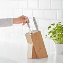 IKEA HYVLA ХЮВЛА, підставка для ножів, бамбук 302.938.98 фото thumb №2