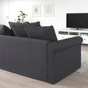 IKEA GRÖNLID ГРЕНЛІД, 4-місний диван із кушеткою, СПОРДА темно-сірий 794.085.67 фото thumb №3