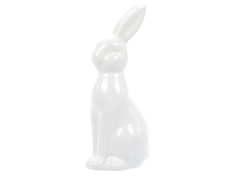 BRW Декоративная фигурка Кролик 12,5 см белый 092547 фото №3