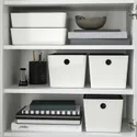 IKEA KUGGIS КУГГИС, крышка, черный, 18x26 см 605.685.51 фото thumb №4