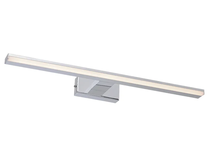 BRW Настенный светодиодный светильник для ванной комнаты Picasso LED алюминиевый серебристый 083941 фото №1