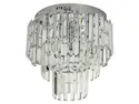 BRW Потолочный светильник Cedar 3-point crystal silver 091385 фото thumb №1