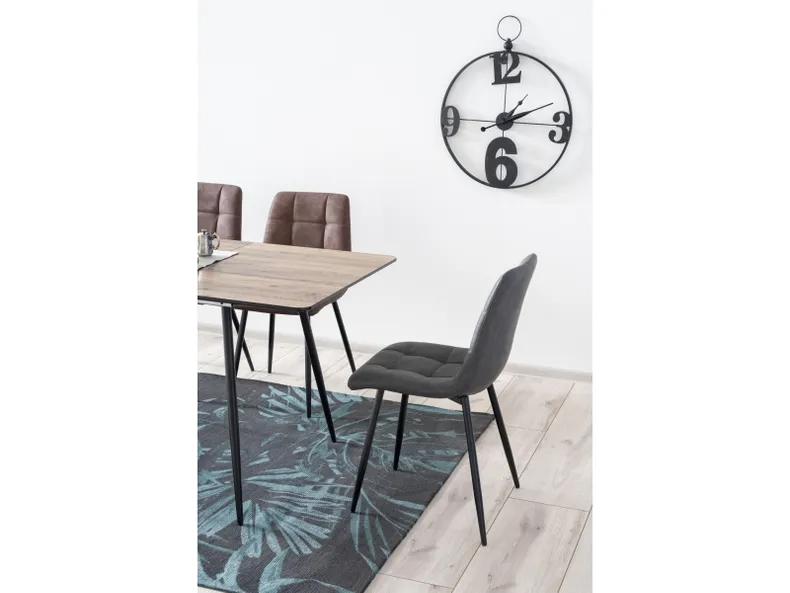 Кухонный стул SIGNAL LOOK, коричневый / черный фото №4