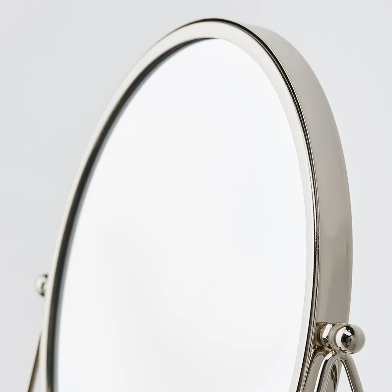 IKEA LASSBYN ЛАССБЮН, настільне дзеркало, сріблястий, 17 см 405.163.13 фото №3