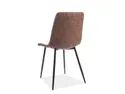 Кухонний стілець SIGNAL LOOK, коричневий / чорний фото thumb №2