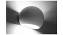 BRW Настінний світильник Globe керамічний білий 084539 фото thumb №3