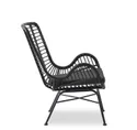 Кресло HALMAR IKARO 2 черный / серый фото thumb №7