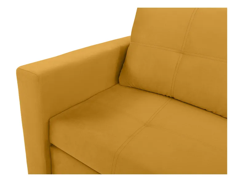 BRW Двомісний диван Bunio III розкладний з контейнером жовтий, Маніла 32 Помаранчевий SO2-BUNIO_III-2FBK-G2_BD24FC фото №8