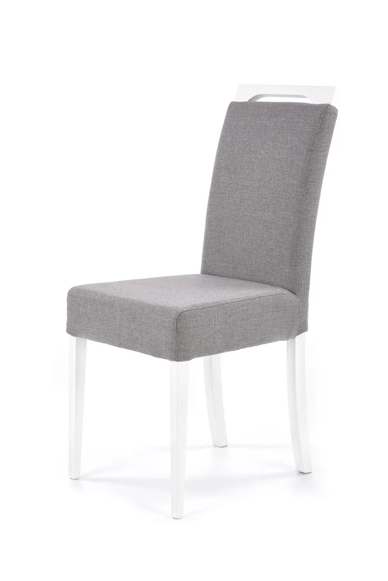 Кухонный стул HALMAR белый/серый фото №1