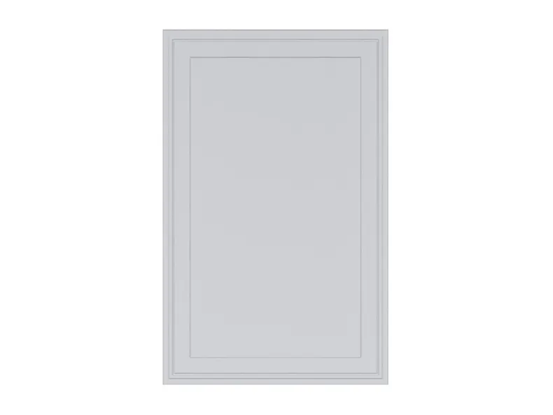 BRW Верхний кухонный шкаф Верди 60 см левый светло-серый матовый, греноловый серый/светло-серый матовый FL_G_60/95_L-SZG/JSZM фото №1