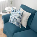 IKEA EKTORP ЭКТОРП, 3-местный диван, с шезлонгом/Талмира синий 194.305.47 фото thumb №2