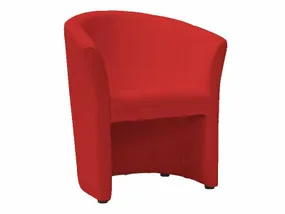Крісло м'яке SIGNAL TM-1, екошкіра:  червоний фото