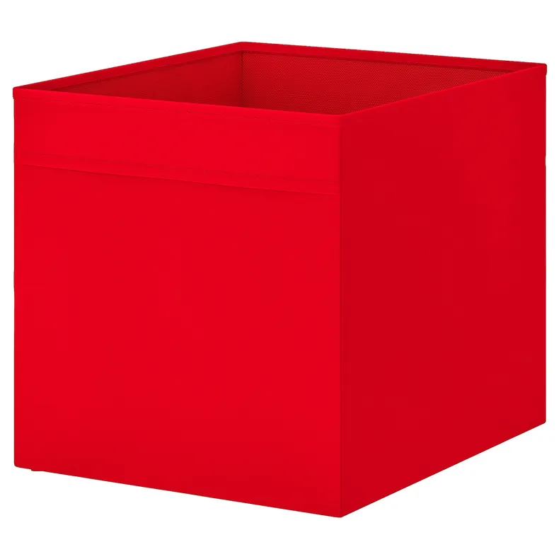 IKEA DRÖNA ДРЁНА, коробка, красный, 33x38x33 см 402.493.53 фото №1