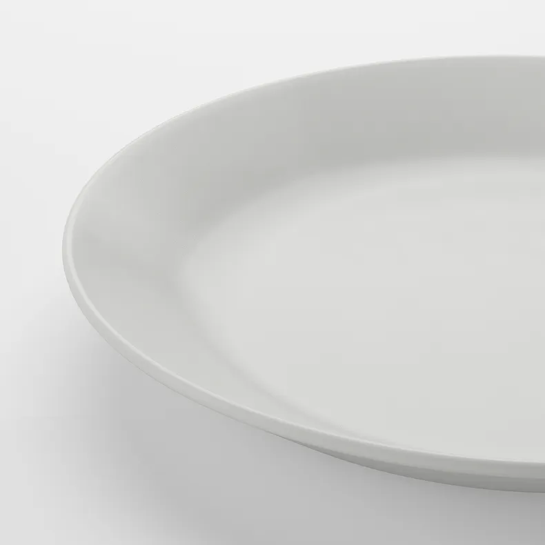 IKEA OFTAST ОФТАСТ, тарелка десертная, белый, 19 см 603.189.39 фото №2