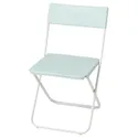 IKEA FEJAN ФЕЯН, стілець, вуличний, складний світло-зелений 705.319.96 фото thumb №1