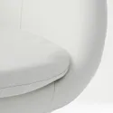 IKEA SKRUVSTA СКРУВСТА, обертовий стілець, ІСАНЕ білий 504.029.95 фото thumb №5