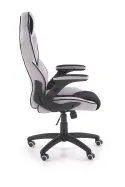 Крісло комп'ютерне офісне обертове HALMAR SONIC чорний / сірий, мембранна тканина фото thumb №2