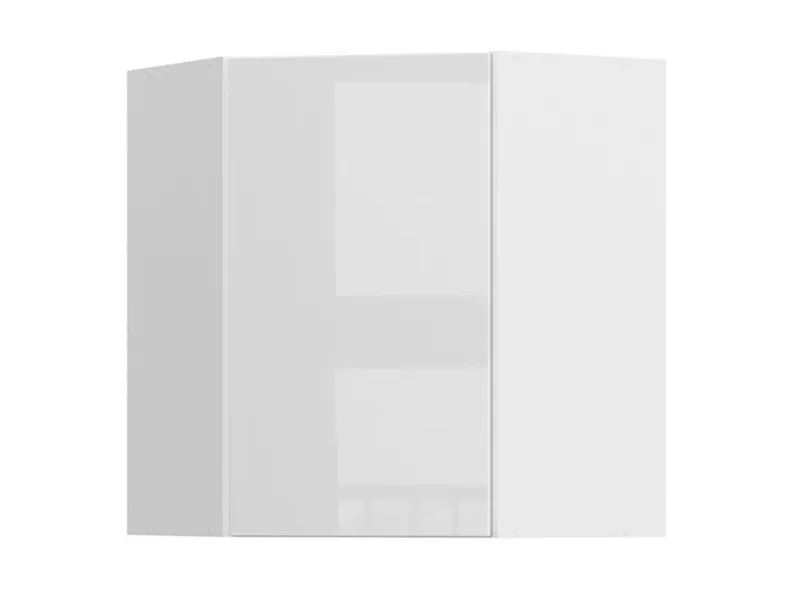 Кухонна шафа BRW Top Line 60 см кутова ліва глянцева біла, альпійський білий/глянцевий білий TV_GNWU_60/72_L-BAL/BIP фото №1