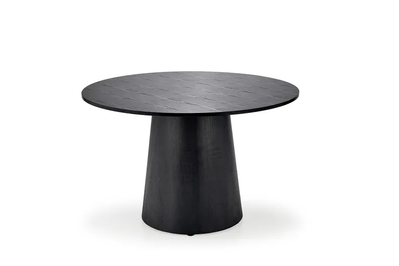 Круглый стол GINTER 120x120 см, черный фото №1