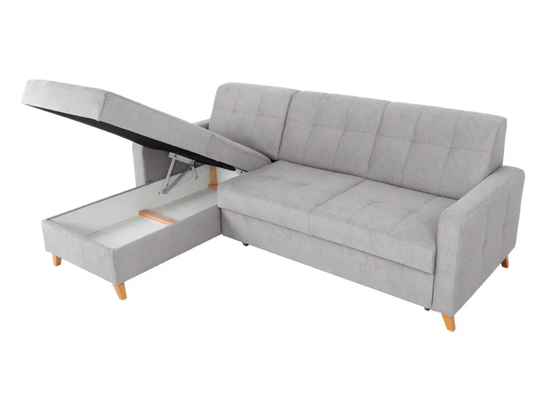 BRW Ларс универсальный угловой диван-кровать с контейнером тауп NA-LARS-2F.URCBK-G2_BD41DA фото №5
