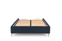 Корпус ліжка HALMAR MODULO 160x200 см темно-синій. Моноліт 77 фото thumb №1