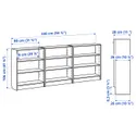 IKEA BILLY БІЛЛІ, книжкова шафа, білий, 240x28x106 см 090.178.26 фото thumb №4